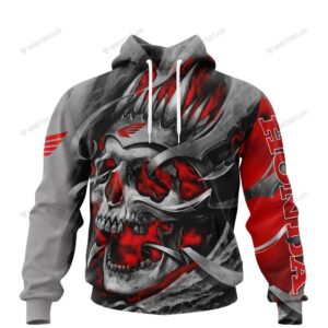 Personalized Honda Skull Custom 3D Shirt