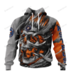 Personalized Houston Astros Custom Skull Jersey Hoodie