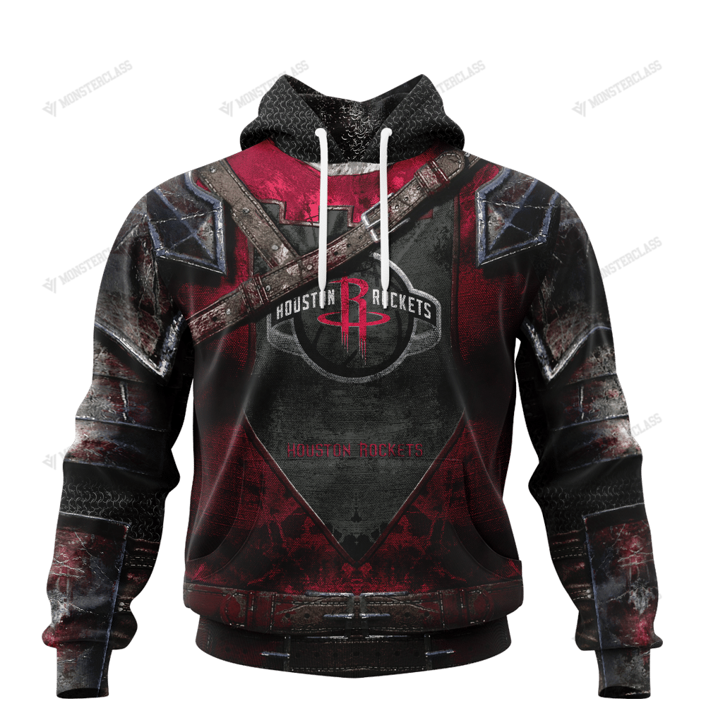 Personalized Houston Rockets Custom 3D Warriors Jerseys Hoodie Personalized Houston Rockets Custom 3D Warriors Jerseys Hoodie