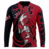 Personalized Houston Texans Japanese Style Skull Custom Jersey 3D Shirt
