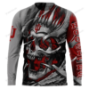 Personalized Indiana Hoosiers Skull Custom 3D Shirt