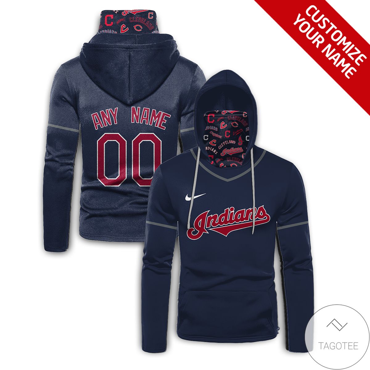 Personalized Indianapolis Colts Gaiter Mask Hoodie Personalized Indianapolis Colts Gaiter Mask Hoodie