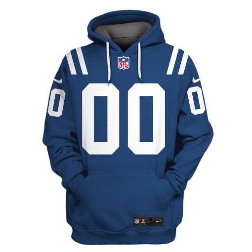 Personalized Indianapolis Colts Nfl Custom 3D Shirt Personalized Indianapolis Colts Nfl Custom 3D Shirt