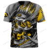 Personalized Iowa Hawkeyes Skull Custom 3D Shirt