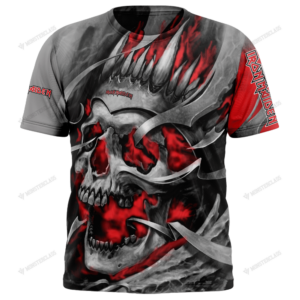 Personalized Iron Maiden Band Skull Custom 3D Shirt