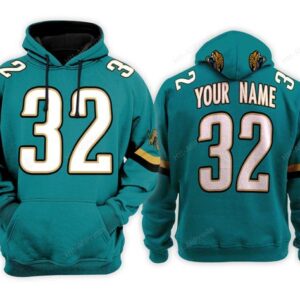 Personalized Jacksonville Jaguars Custom 3D Hoodie