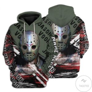 Personalized Jason Voorhees 3D Hoodie