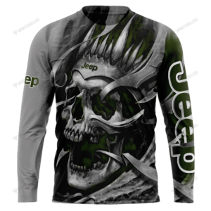 Personalized Jeep Skull Custom 3D Shirt