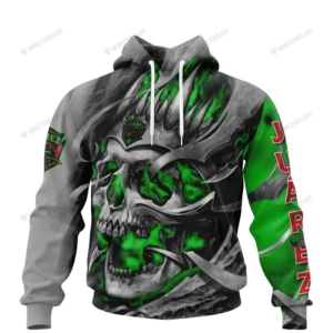 Personalized Juarez Custom Skull Jersey Hoodie