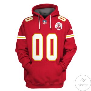 Personalized Kansas City Chiefs Branded Unisex 3D Hoodie
