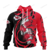 Personalized Kansas City Chiefs Japanese Style Skull Custom Jersey 3D Shirt