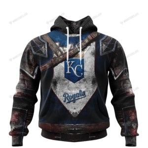 Personalized Kansas City Royals Custom 3D Warriors Jerseys Hoodie