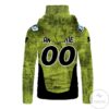 Personalized Kawasaki Mountain Dew Branded Mask Hoodie