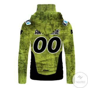 Personalized Kawasaki Mountain Dew Branded Mask Hoodie