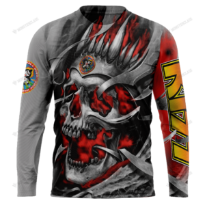 Personalized Kiss Band Skull Custom 3D Shirt