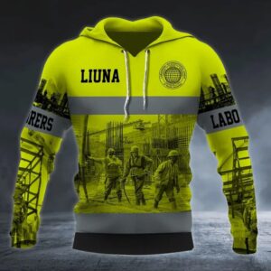 Personalized Laborers’ International Union Of North America All Over Printed 3D Hoodie