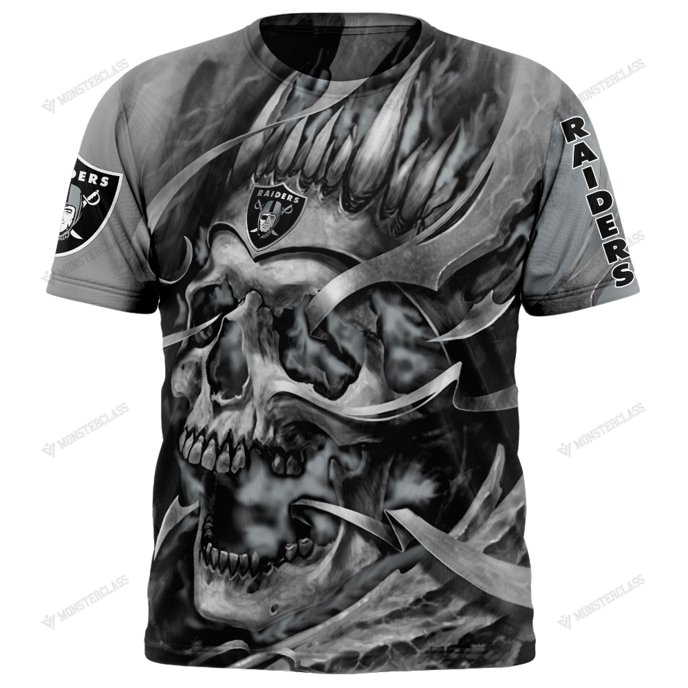 Personalized Las Vegas Raiders Custom Skull Jersey Hoodie Personalized Las Vegas Raiders Custom Skull Jersey Hoodie