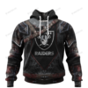 Personalized Las Vegas Raiders Warrior Custom 3D Shirt