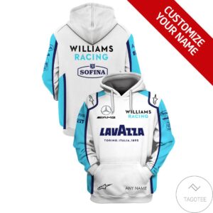 Personalized Lavazza Racing Branded Unisex 3D Hoodie