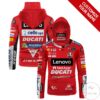 Personalized Lenovo Ducati Branded Mask Hoodie