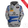 Personalized Lexus Racing Branded Unisex 3D Hoodie