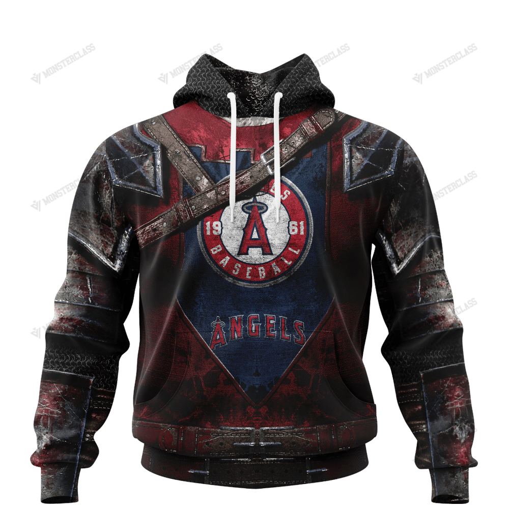 Personalized Los Angeles Angels Custom 3D Warriors Jerseys Hoodie Personalized Los Angeles Angels Custom 3D Warriors Jerseys Hoodie