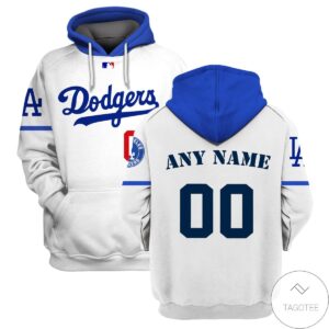 Personalized Los Angeles Dodgers Branded Unisex 3D Hoodie