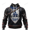 Personalized Los Angeles Dodgers Custom 3D Warriors Jerseys Hoodie