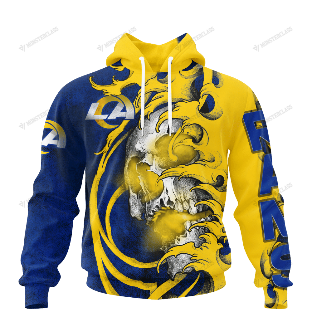 Personalized Los Angeles Rams Japanese Style Skull Custom Jersey 3D Shirt Personalized Los Angeles Rams Japanese Style Skull Custom Jersey 3D Shirt