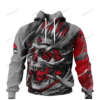 Personalized Louisville Cardinals Skull Custom 3D Shirt