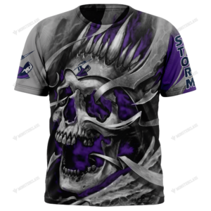 Personalized Melbourne Storm Custom Skull Jersey Hoodie