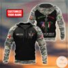 Personalized Mexican By Birth American By Choice 3D Hoodie