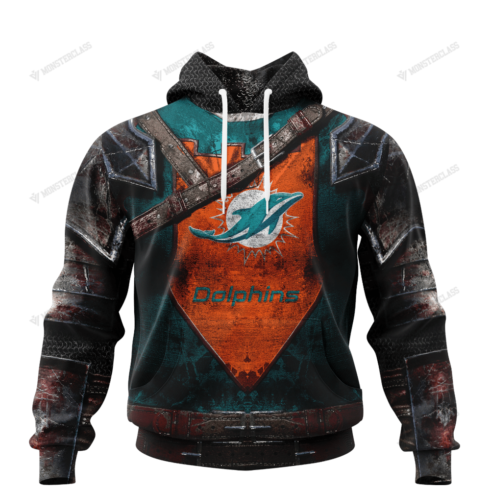 Personalized Miami Dolphins Warrior Custom 3D Shirt Personalized Miami Dolphins Warrior Custom 3D Shirt