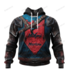 Personalized Miami Marlins Custom 3D Warriors Jerseys Hoodie