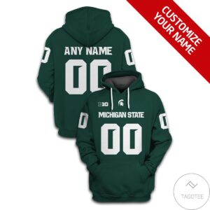 Personalized Michigan State University Hoodie