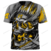 Personalized Michigan Wolverines Skull Custom 3D Shirt