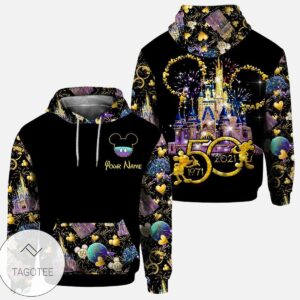 Personalized Mickey Mouse 50Th Anniversary Magic Kingdom Hoodie  Tagotee