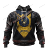 Personalized Milwaukee Brewers Custom 3D Warriors Jerseys Hoodie