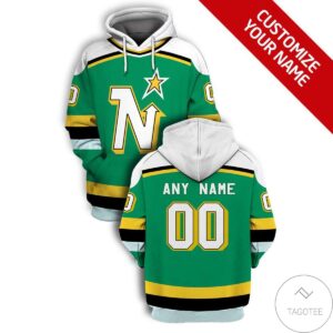 Personalized Minnesota North Stars Branded Team Unisex 3D Hoodie