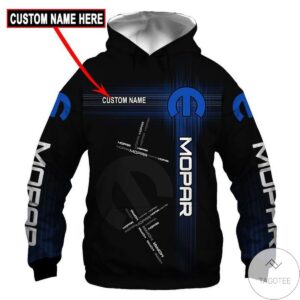 Personalized Mopar 3D Hoodie