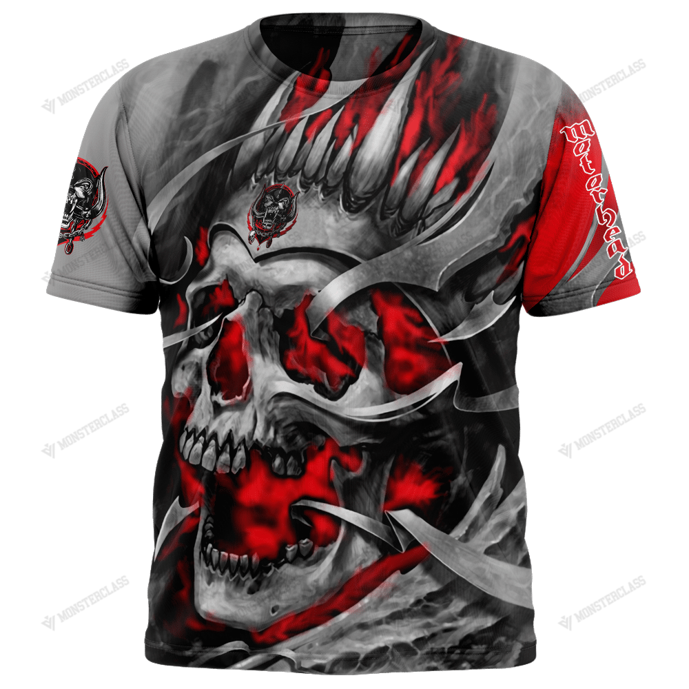 Personalized Motörhead Band Skull Custom 3D Shirt Personalized Motörhead Band Skull Custom 3D Shirt