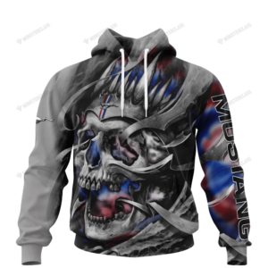 Personalized Mustang Skull Custom 3D Shirt