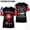 Personalized Name A Queen Was Born In March Red Lipstick All Over Print Hoodie