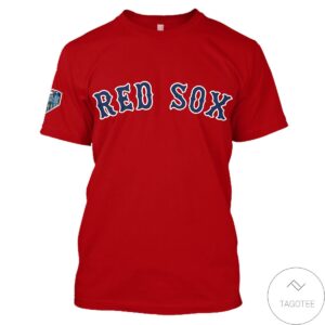Personalized Name And Number Boston Red Sox All Over Print T-Shirt