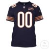 Personalized Name And Number Chicago Bears 3D All Over Print Hoodie