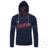 Personalized Name And Number Cleveland Indians Gaiter Mask Hoodie