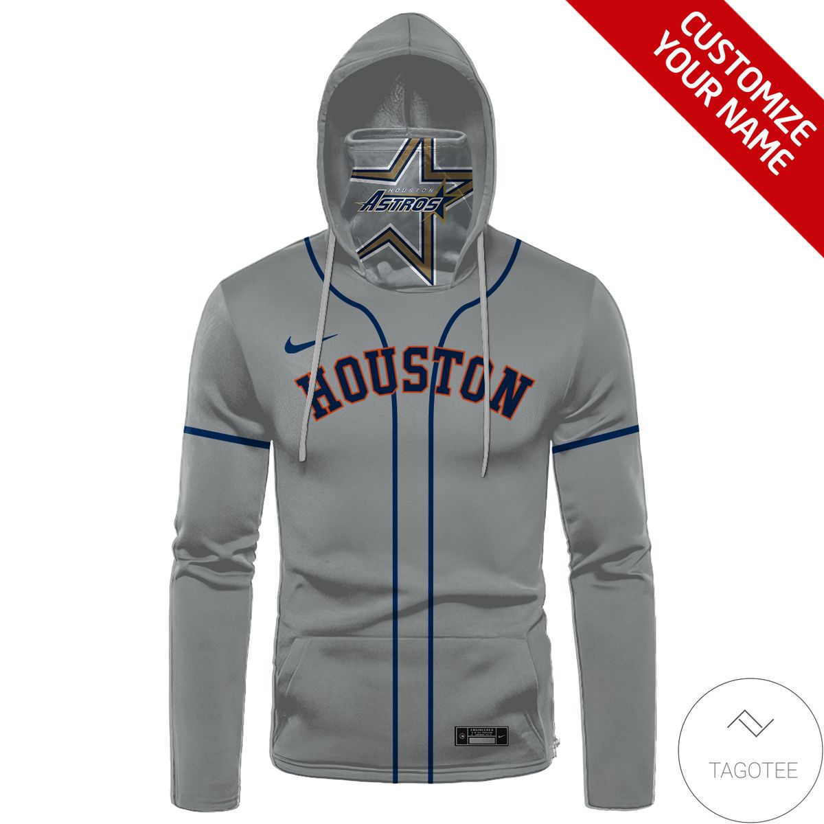 Personalized Name And Number Houston Astros Gaiter Mask Hoodie Personalized Name And Number Houston Astros Gaiter Mask Hoodie