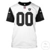 Personalized Name And Number Las Vegas Raiders 3D All Over Print Hoodie