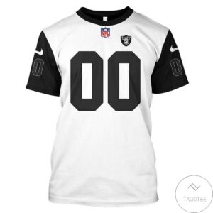 Personalized Name And Number Las Vegas Raiders 3D All Over Print Hoodie