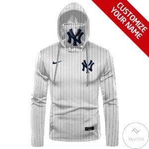 Personalized Name And Number New York Yankees Gaiter Mask Hoodie